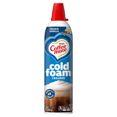 Coffee Mate French Vanilla Cold Foam Creamer, 14 oz