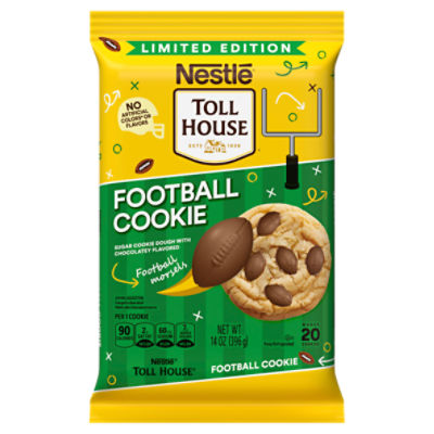 Nestlé Toll House Football Cookie Limited Edition, 14 oz