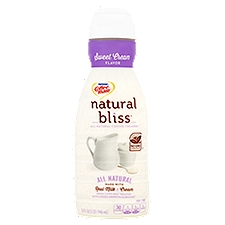 Coffee-Mate Natural Bliss Sweet Cream Flavor All-Natural, Coffee Creamer, 32 Fluid ounce