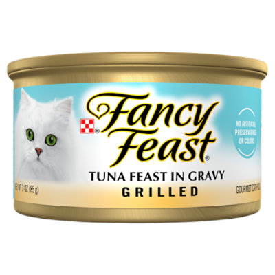 Fancy feast tuna feast in hot sale gravy grilled