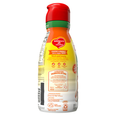 Nestlé Coffee Mate Zero Sugar Hazelnut Non-Dairy Creamer, 32 fl oz