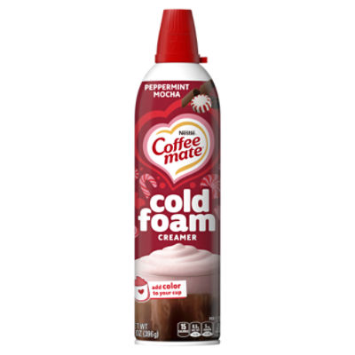 Nestlé Coffee Mate Peppermint Mocha Cold Foam Creamer, 14 oz