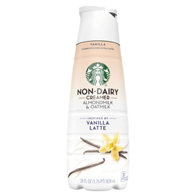 Starbucks Almond Milk and Oat Milk Vanilla Latte Coffee Creamer Inspired by Vanilla Latte 28 fl oz