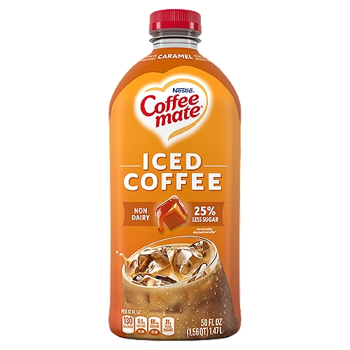 Coffee Mate Caramel Iced Coffee, 50 fl oz