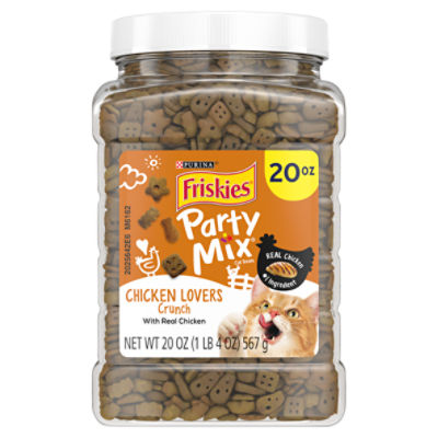 Party mix best sale cat food