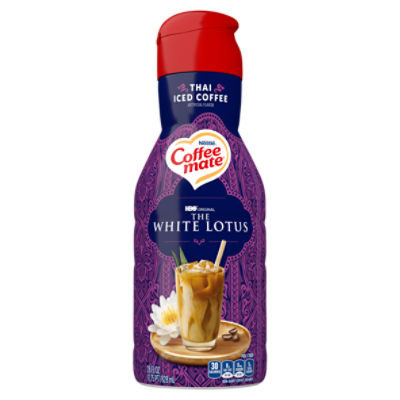 Nestlé Coffee Mate The White Lotus Thai Iced Coffee Non-Dairy Coffe Creamer, 28 fl oz
