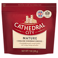 Cathedral City Mature English Cheddar, Cheese, 7 Ounce