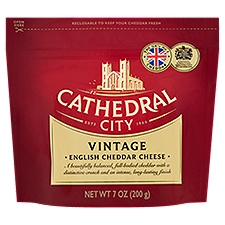 Cathedral City Vintage English Cheddar Cheese, 7 oz