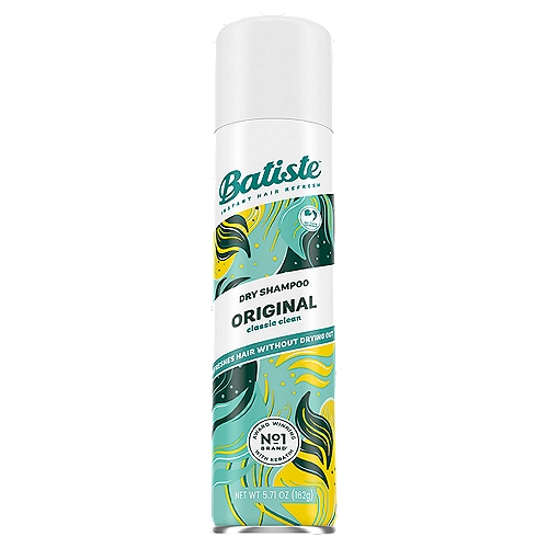 Batiste Original Classic Clean Dry Shampoo, 5.71 oz
