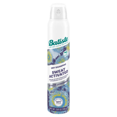 Batiste Sweat Activated Dry Shampoo, 3.81 oz
