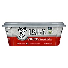 Truly Grass Fed Ghee Clarified Butter, 8 oz