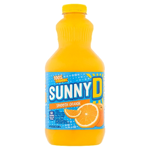 Sunny D Orange Flavored Citrus Punch - Smooth, 64 fl oz