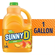 SUNNYD Mango Juice Drink, 1 Gallon Bottle, 128 Fluid ounce