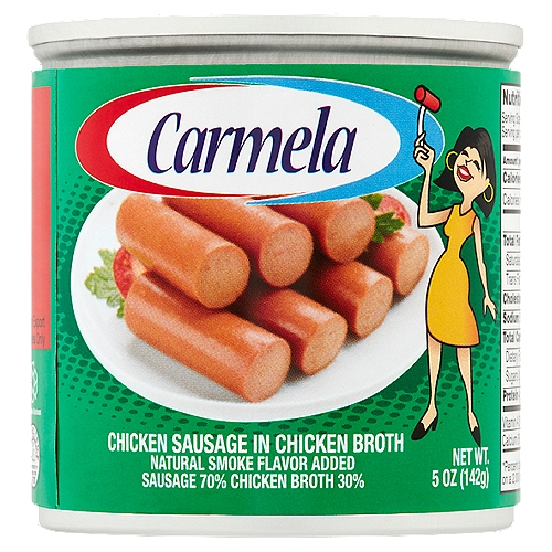 Carmela Chicken Sausage in Chicken Broth, 5 oz