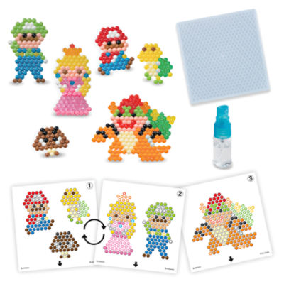  Aquabeads Enchanted World Complete Arts & Crafts Bead Kit fot  Children- Over 1,000 Beads & Display Stand : Everything Else