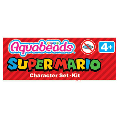 Epoch Aquabeads Super Mario Character Set Kit, 4+