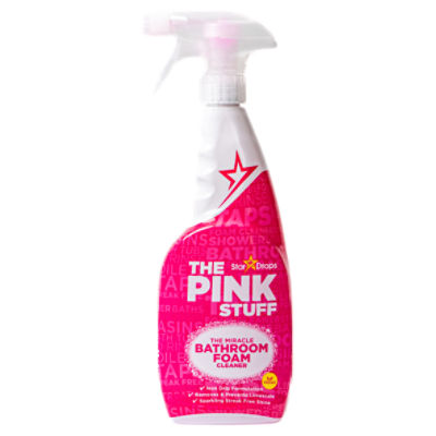 Star Drops The Pink Stuff The Miracle Bathroom Foam Cleaner, 750 ml