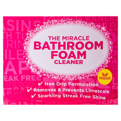 The Miracle Bathroom Foam Cleaner by THE PINK STUFF 