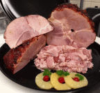 Zallie's Fresh Kitchen Store Made Maple Glazed Ham