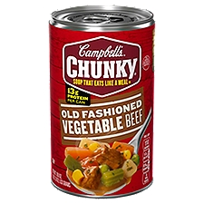 Campbell's Chunky Old Fashioned Vegetable Beef, Soup, 18.8 Ounce