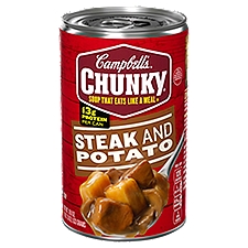 Campbell's Chunky Soup, Steak and Potato Soup, 18.8 oz Can