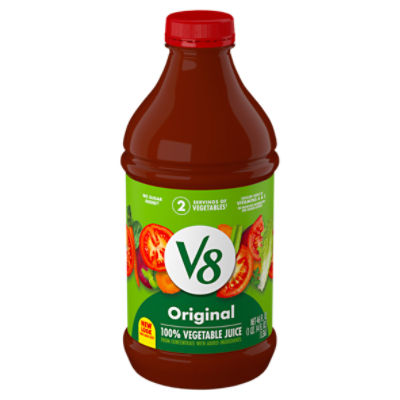 V8 Original 100% Vegetable Juice, 46 fl oz Bottle