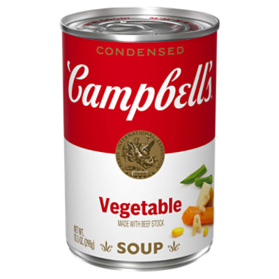 Campbell's Condensed Vegetable Soup, 10.5 OZ Can ShopRite