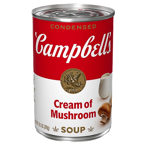 Campbell's Condensed Cream of Mushroom Soup, 10.5 oz