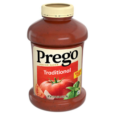 Prego Traditional Pasta Sauce, 67 oz Jar