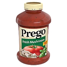 Prego Fresh Mushroom Italian Sauce Value Size, 67 oz