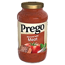 Prego Flavored with Meat Italian Sauce, 24 oz