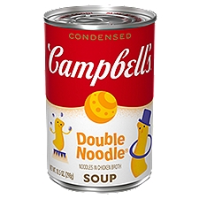 Campbell's Condensed Kids Soup, Double Noodle Soup, 10.5 Ounce Can, 10.5 Ounce
