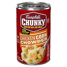 Campbell's Chunky Soup, Chicken Corn Chowder Soup, 18.8 Oz Can