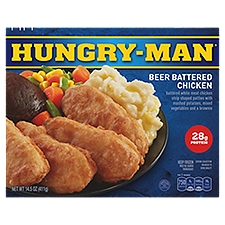Hungry-Man Beer Battered Chicken, 14.5 Ounce