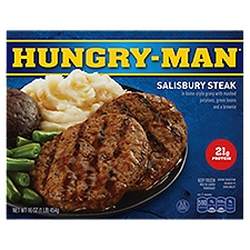 Hungry-Man Salisbury Steak, 16 Ounce