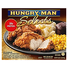 Hungry-Man Selects Classic Fried Chicken, 16 oz, 454 Gram