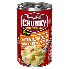 Campbell's Chunky Chicken Broccoli Cheese with Potato Soup, 18.8 oz
