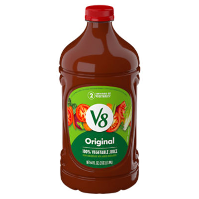 V8 Original 100 Vegetable Juice, 64 fl oz