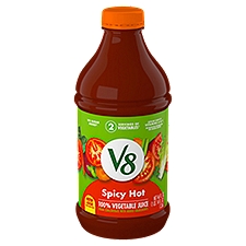 V8 Spicy Hot, 100% Vegetable Juice, 46 Fluid ounce