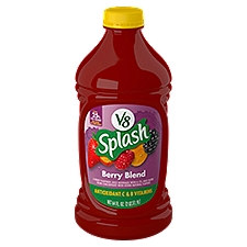 V8 Splash Berry Blend Flavored Juice Beverage, 64 fl oz Bottle