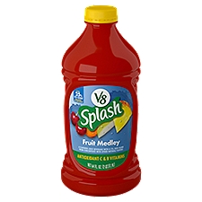 V8 Splash Fruit Medley Flavored Juice Beverage, 64 FL OZ Bottle