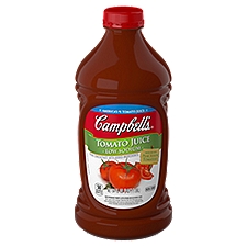 Campbell's Low Sodium, Tomato Juice, 64 Fluid ounce