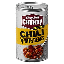 Campbell's Chunky Chili with Beans, 19 oz, 19 Ounce