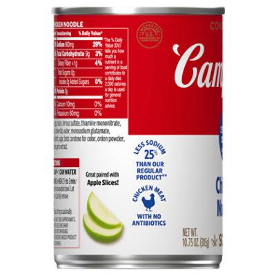 Campbell's Condensed Chicken Noodle Soup, 10.75 Ounce Can 