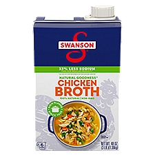Swanson Natural Goodness Chicken, Broth, 48 Ounce