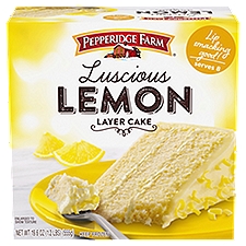 Pepperidge Farm Frozen Lemon Layer Cake, 19.6 oz. Box, 19.6 Ounce