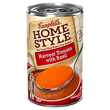Campbells Home Style Harvest Tomato with Basil, Soup, 18.7 Ounce