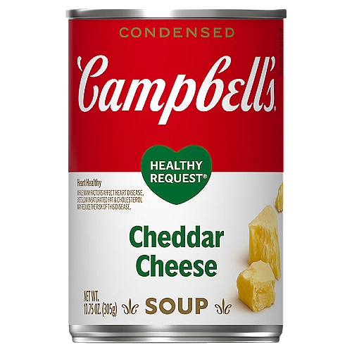 Campbell's Condensed Healthy Request Cheddar Cheese Soup, 10.5 Ounce Can