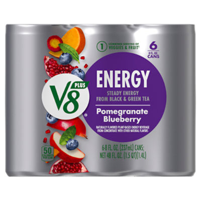 Are v8 energy shop drinks good for you