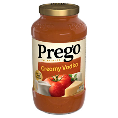 Prego Creamy Vodka Pasta Sauce, 24 oz Jar ShopRite